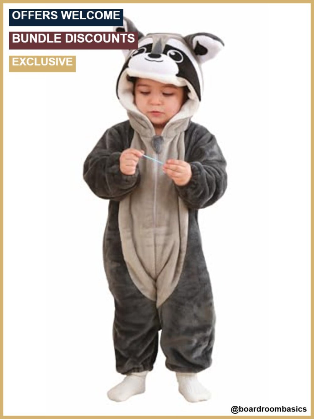 Toddler Halloween Animal Onesie Flannel Romper Costume 3M-4Y